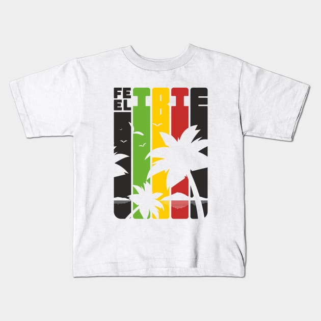 Feel Irie Kids T-Shirt by vkolbass